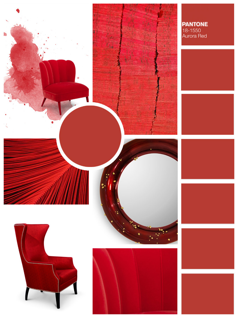 Color Trends For Next Season: Inspiring Mood Boards by BRABBU_Aurora Red